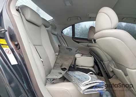 2007 Lexus Ls 460 из США, поврежденный, VIN JTHBL46F575042453